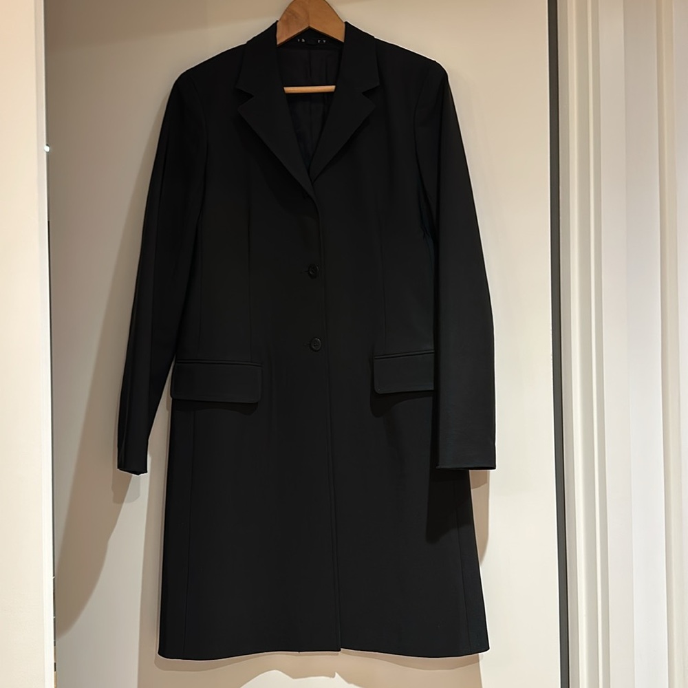 Theory brand black trousers. Size 10 - Picture 5 of 5
